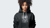 Kadın Kapüşonlu Uzun Kollu Sweatshirt